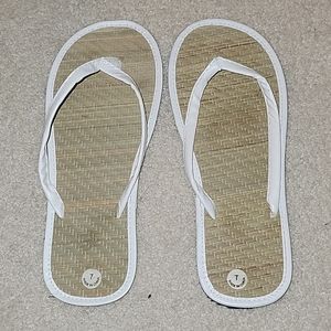 Beach flip flops